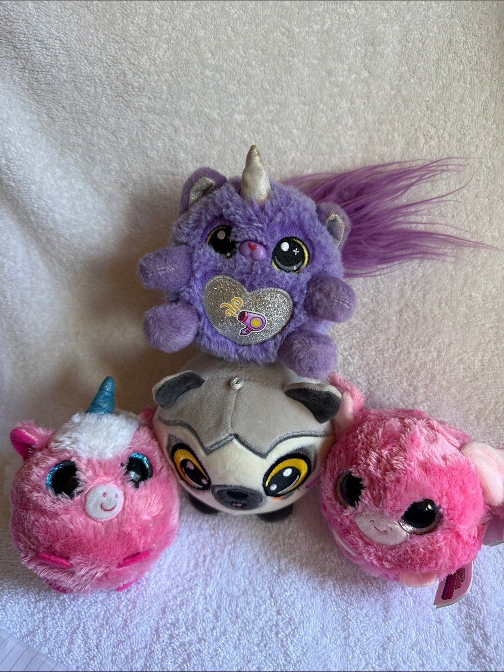 Plush Purple Unicorn Stuffed Toy - Soft Purple Fantasy Plush